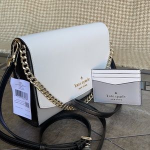 Kate Spade carson tricolor colorblock & staci colorblock sm slim card ho…